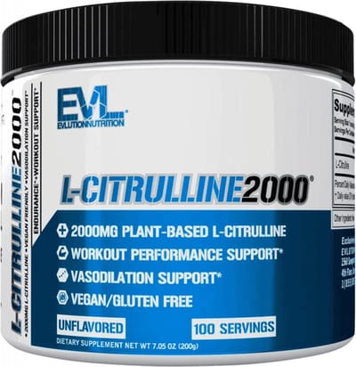 EVL Nutrition L-Citrulline 2000 (200g) Unflavoured - Aminozuren - Aminozuur-Mix