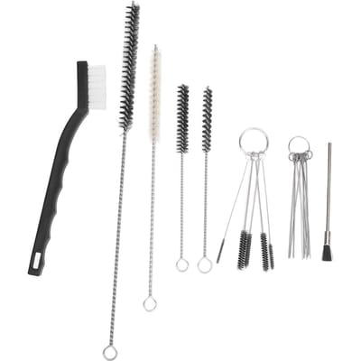 Kit de nettoyage d'outils de pulvérisation multi-usages Brosses portables Tube d'aiguille Brosse de nettoyage pour aérographe