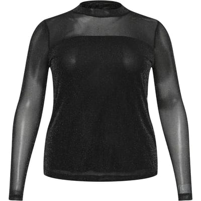 Dames longsleeve trui KAFFE Curve Olgie