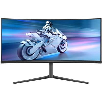 Philips Evnia 34M2C6500 - 34 inch Ultrawide Curved Dual QHD QD-OLED Gaming Monitor - 175Hz - USB-C 90W