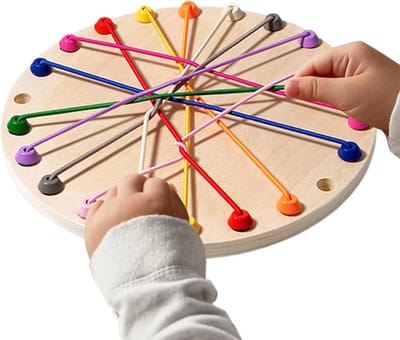 Touwknopen Challenge - Ontwarrende Puzzelset - Familie Vaardigheidstraining - Logische Puzzel - 267 x 243 x 01 cm - Niet gespecificeerd