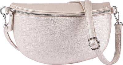 Nouka Metallic Gouden Dames Tas – - Schoudertas – Crossbody – Buideltas - met Verstelbare & Afneembare Tassenriem / Schouderriem