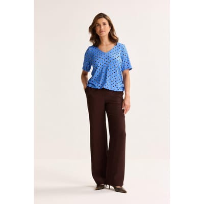 Rechte Broek Met Rugelastiek