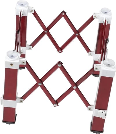 Tafelpoten Verhogers - Bureau Extenders - Meubels Aanpassen - Inclusief Antislipmat - 29x15cm - Zilverkleurig