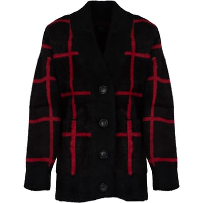 Pinko Cardigan Extrabrut Vrouw rood