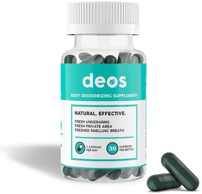 Deos | maandvoorraad | Body Deodorizing Supplement | Fris van binnenuit | Weg met nare geurtjes |