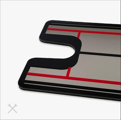Golftrends Putting Spiegel - Golftrainingsmateriaal - Putting Trainer - Putten oefenen - Golfaccessoires
