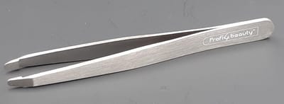 Profi4Beauty professionele pincet / tweezer 4",  ronde punt , AISI 420  Edelstaal