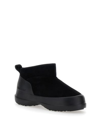 MOON BOOT Mb Luna Low Boot Suede Boots Dames - Zwart - Maat 38