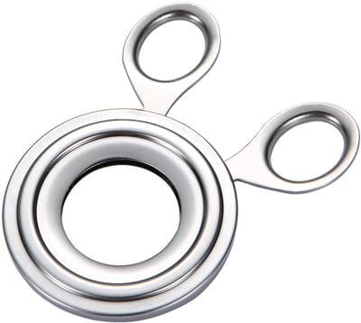 Roestvrijstalen eieren snijder - keukenaccessoire - 1 stuk