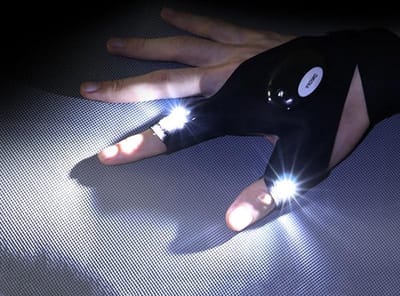LED-Handschoenen met Waterdichte Verlichting - 2 Stuks