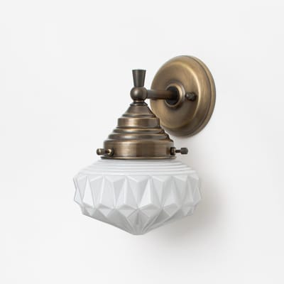 Wandlamp Eternal Star Royal Brons - Art Deco Trade