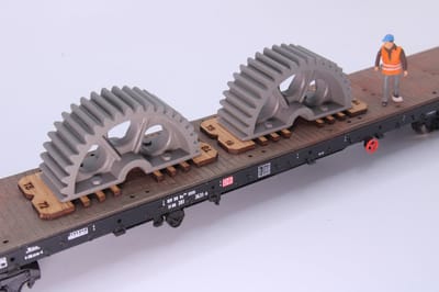Feisters - H0 Treinlading met tandwielen - 2 stuks