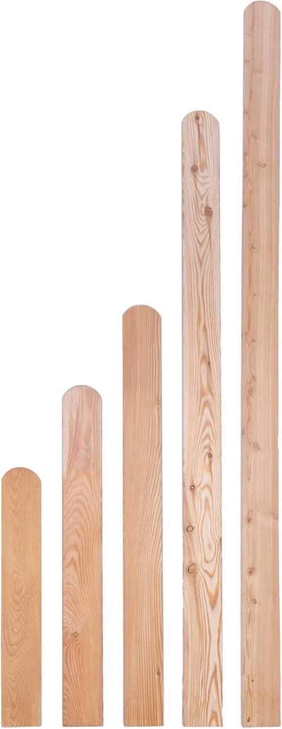 Premium Heklatten 20x95 mm - Larikshout Tuinhek Planken voor Schutting en Balkon