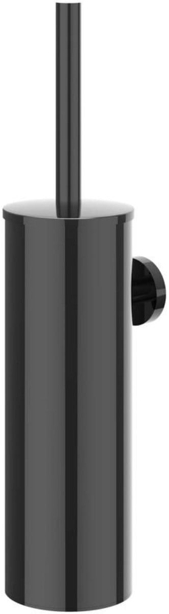 IVY Toiletborstelgarnituur - Wandmodel - Zwart Chroom