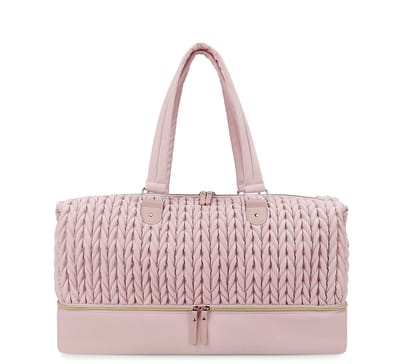 Babyluiertas - Grote capaciteit Moeder- en babytas - Multifunctionele tas - Geïsoleerde zak - Waterdichte moedertas - Roze