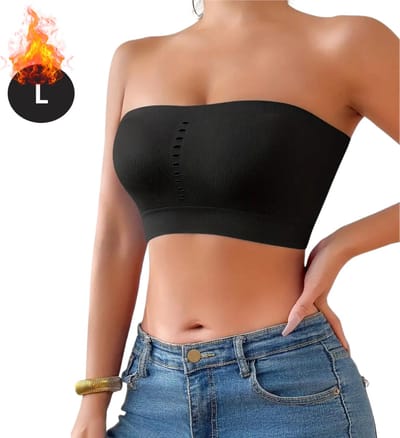 Bovista BH Zonder Beugel - Zonder Bandjes - Push-up Bh's - Comfort Beha - Gemengd - L