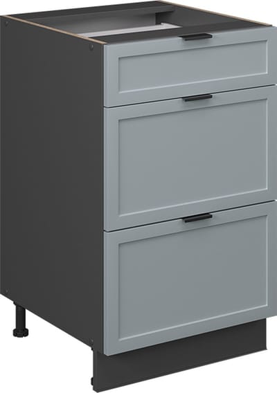 Vicco Fame-Line Keukenonderkast – 50 cm zonder werkblad Licht blauw-grijs