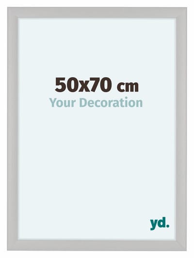 Your Decoration - Fotolijst 50x70 cm - MDF - Wit Houtnerf - Como