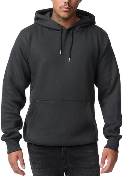 Smith & Solo Hoodie Heren - Sweatshirt Heren Met Capuchon - Katoen - Donkerblauw S