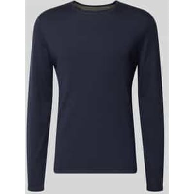 Gebreide pullover van katoen met ronde hals