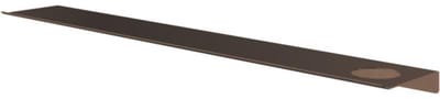 Hotbath &More Shelves - Planchet 80 Cm - Inclusief Bevestigingsrails - Met 1 Uitsparing - Voor Zeepdispenser of Beker - Tuscan Bronze