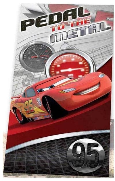 Disney Cars Strandlaken Pedal to the metal - 70 x 140 cm - Katoen