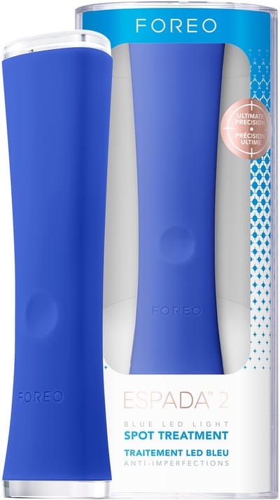 FOREO ESPADA 2 Blauw LED-licht 30-seconden behandeling tegen onzuiverheden – Kobalt Blauw