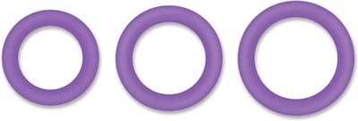 NS Novelties - Halo 55mm Cockring Medium - Rings Paars