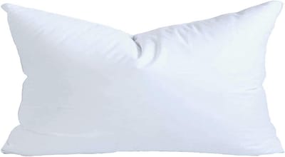 Kussen Vulling - Decoratief Kussen - Bank Decoratie - Synthetisch Dons - 30 x 53 cm - Wit