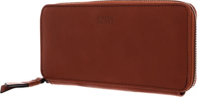 FREDsBRUDER Leren Portemonnee FB Wallet Big Golden Brown Bruine
