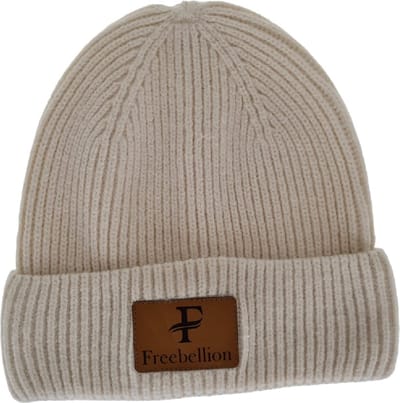 Freebellion Beanie - Winter muts - Ecru - Creme - Wol