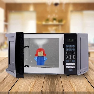 Waledano® Magnetron Reiniger - Angry Mama - stoomreiniger magnetron - Oven - Magnetron Schoonmaken Poppetje - Microwave Cleaner