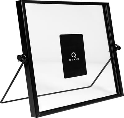 QUVIO Fotolijst / Fotoalbum / Fotoboek / Foto / Fotokader / Wanddecoratie / Fotolijst / Fotolijsten / Fotolijstje - Staand - 15 x 15 cm (bxh)