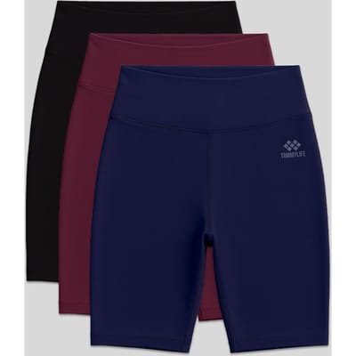 Korte High-waist Slim-fit Sportleggingen