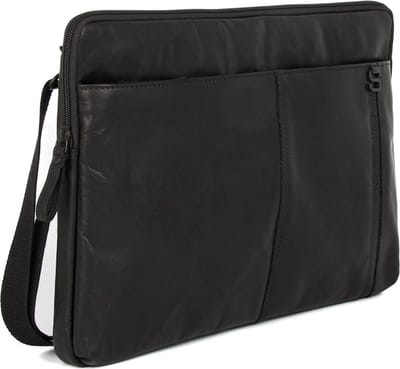 Leren Laptophoes - 13.3 inch - Yakima - Zwart
