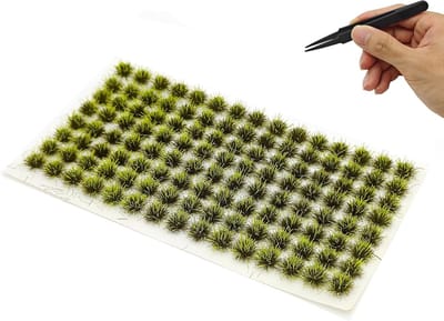 Decoratieve Grasmat voor Modelbouw - Miniatuur Landschap en Tuinaccessoires voor Spoorwegprojecten en Architectuur (Groen A)