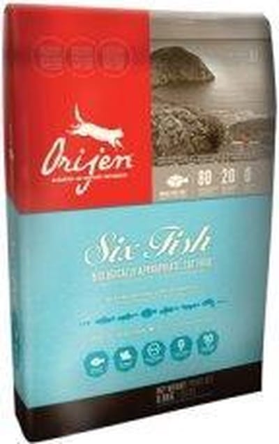 Orijen Six Fish Cat Whole Prey Proefverpakking - 340 gram