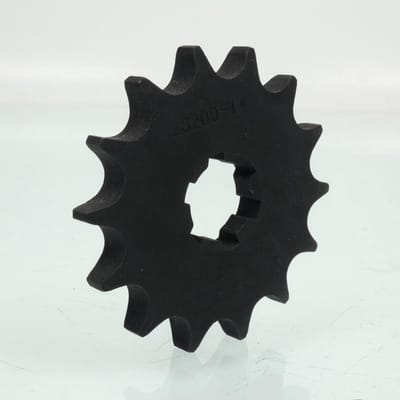 Pignon de sortie de boite Afam pour Moto Suzuki 125 TS 1976 à 1977 14 dents Pas 428 / 28200-14 Neuf