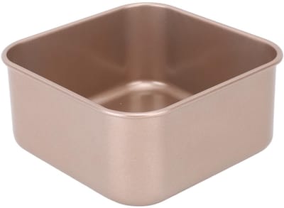 Dailygoods- Bakplaat Diep - Antiaanbaklaag - Stapelbaar - Duurzaam - Multifunctioneel - Goudkleurige Afwerking - Bakvorm