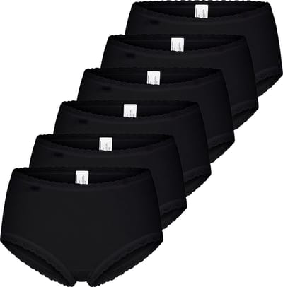 sloggi Dames midi slip 6 pack 24/7 Cotton Lace