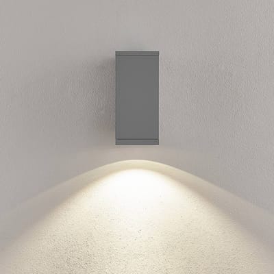 Deko-Light LED buiten wandlamp ShoreLine Pro Square, lichtgrijs, 830/840