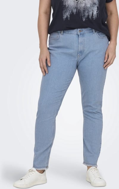 ONLY Carmakoma Skinny fit jeans CARHUSH Mid waist Skinny fit Jeans