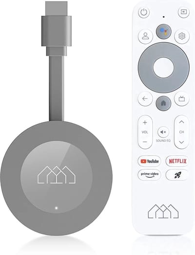 Homatics Viatel Xcruiser GD2 4K Google TV Dongle 32GB met Wifi en Voice Remote