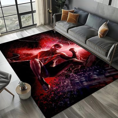 Disney SpiderMan Marvel Avengers Cartoon Tapijt Woonkamer Slaapkamer Bank Balkon Entree Tapijt Woondecoratie Antislip Deurmat 40x60cm