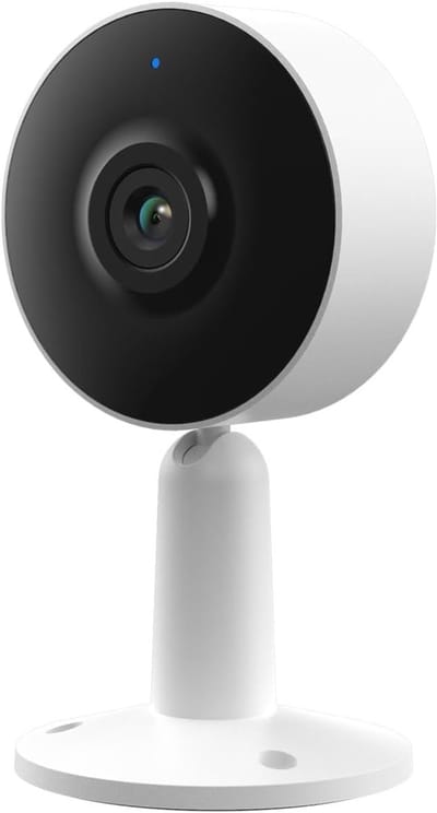 Slimme Binnen Wifi Camera 4MP Ultra HD met Nachtzicht en Bewegingsdetectie