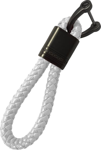 Sleutelhanger Touw Koord Sleutelhanger - Touw Sleutelhanger Wit
