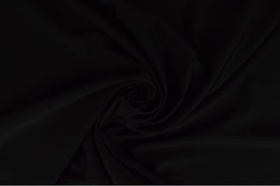 Lycra stof - Zwart - 1 meter - Per meter - 155cm breed