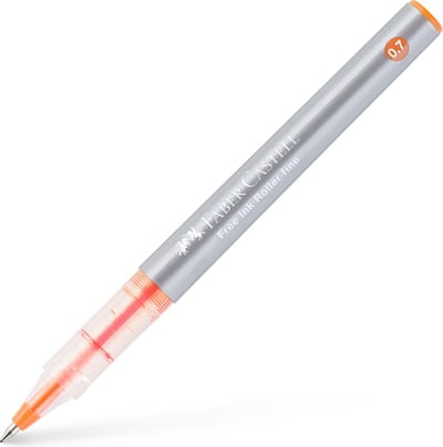 Faber-Castell inktroller - lijnbreedte 0.7mm - oranje - inktpen - FC-348115