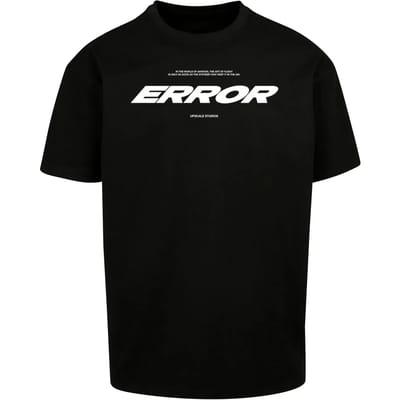 Oversized T-shirt Upscale Error Wording